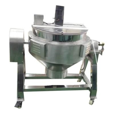 100-1000L Double Jacketed Cooking Pot/Industrial Gas Jacketed Cooking Kettle