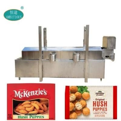 Automatic Hush Puppy Processing Line|Fully Automatic Hush Puppies Frying Machine ...