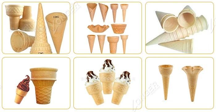 Factory Price Wafer Cup Making Used Ice Cream Cone Machine