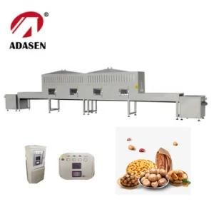 Professional Tunnel Conveyor Belt Nuts Microwave Baking and Sterilizing for Almonds, Pine ...