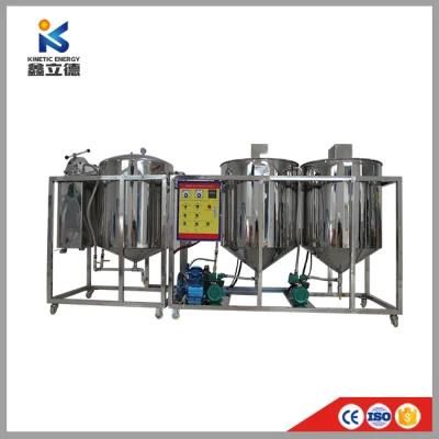 Sunflower Seed Oil Refining Double Machine Used Cooking Oil Refinery