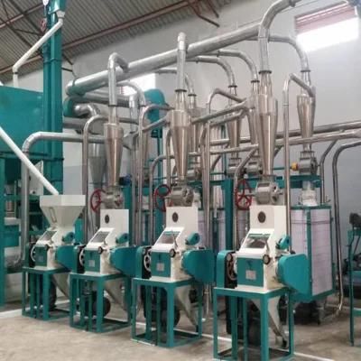 China Hongdefa Corn Flour Milling Maize Flour Milling Machine in Africa