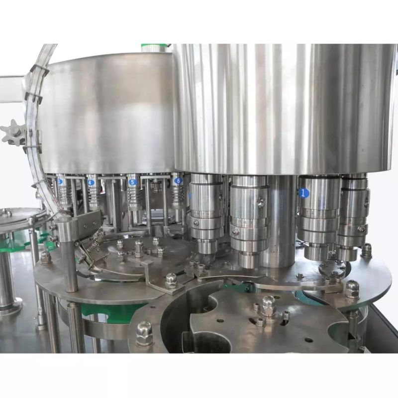 6000bph Pet Bottle Drinking Pure Mineral Water Blowing Washing Filling Sealing Labeling Packing Machine