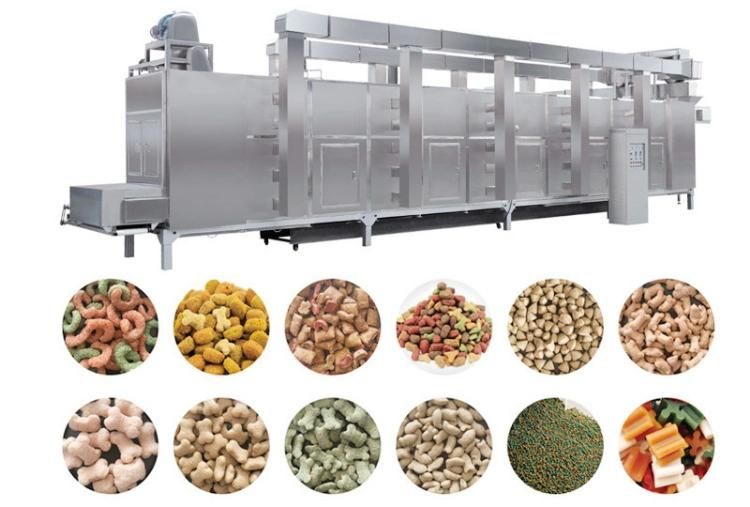 High Efficiency Stainless Steel Zh65 Pet Food & Fish Feed Extruder Machine