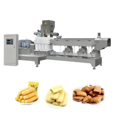 Hot Sale Full Automatic Puffing Snacks Food Extruder Making Machine