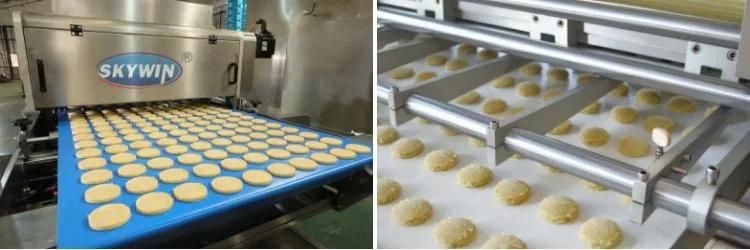 Snack Biscuit Making Mini Machine Tray Type Rotary Moulder Soft Biscuit Making Machine