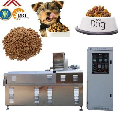 Automatic Dry Dog Food Pet Dogs Feed Pellets Processing Manufacture Extruder Machine