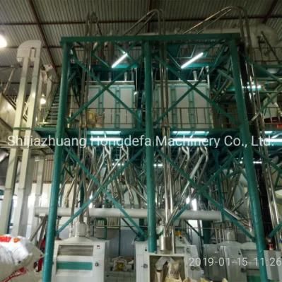 China Automatic Maize Flour Grits Milling Machine