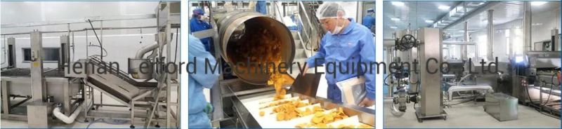 150kg Potato French Fries Making Machine Weave Potato Chips Production Line