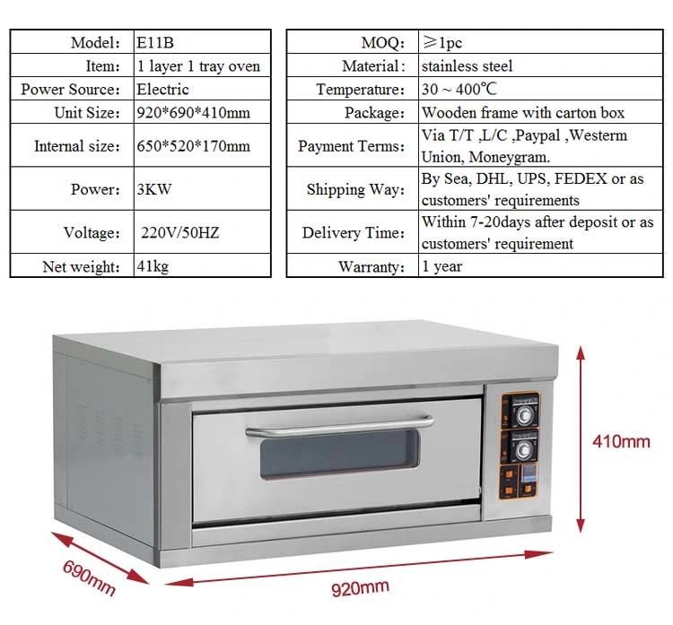 Stainless Steel Household Small Food/Bread /Pizza Warming Electric Oven