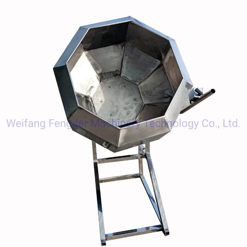 High Quality Good Performance Octagon Peanut Seasoning Coating Machine