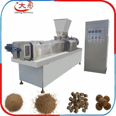 Automatic Aquarium Extruded Fish Food Extruder Machine