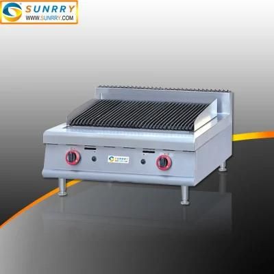 New Stainless Steel Commercial Lava Rock Grill