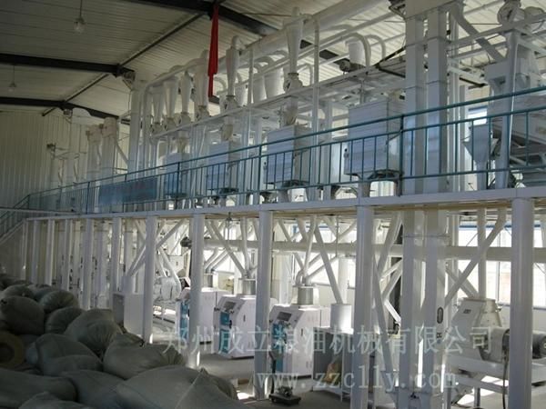 Corn, Maize Flour Mill Processing Line Machine