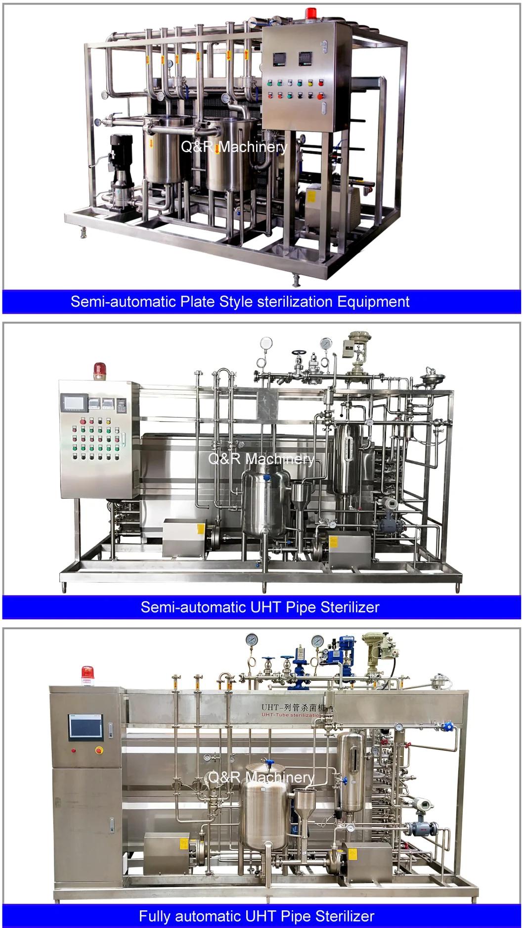 High Quality Stainless Steel Automatic Milk Pasteurization Machine Uht Processing Plant