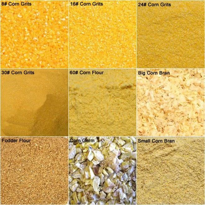 Wheat Maize Corn Grain Flour Semolina Milling Grinding Machine Price