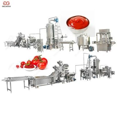 Small Quantity Automatic Food Tomatoes Sweet Paste Machine Tomato Paste Ketchup Making ...