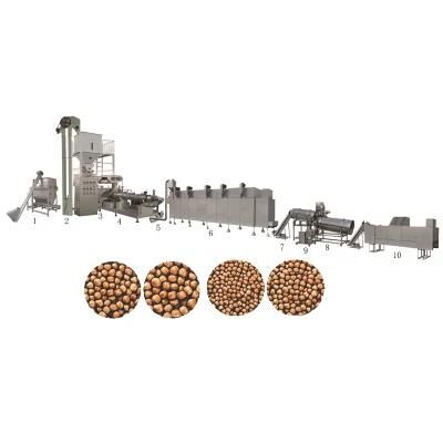 Pet Dog Food Pellet Floating Fish Feed Pellet Production Line Processing Line Making ...