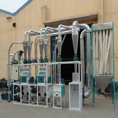 Flour Milling Plant for Production of 20-25 Tons Per Day