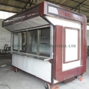 Street Mobile Standing Food Cart, Moving Kitchen, Mobile Kitchen (HNF06)