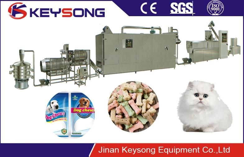 Screw Type Animal Pet Dog Food Cat Food Fish Feed Pellet Extruder Machine