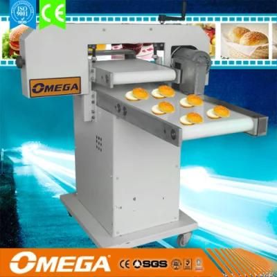 Stainless Steel Hot Dog Bun Bread Slicer Layer Cake Cutter Pita Bread Full Slicer Machine