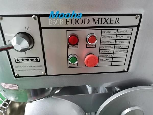 Multi-Function High Speed Planetary Mixer /Egg Beater / Industrial Food Mixer Bakery Machine Snack Baking Equipment