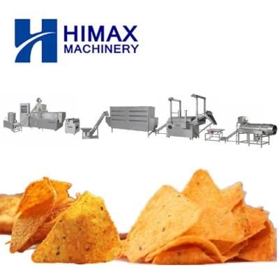 Corn Chips Extruder Doritos Tortilla Chips Snacks Processing Line Machine