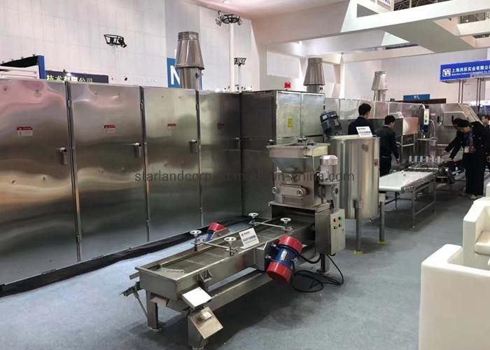 Two-Color Ice Cream Crisp Tube Waffle Cone Production Line