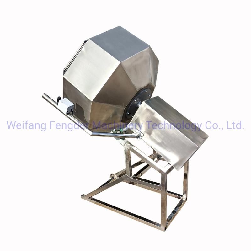 Octagonal Mixer Peanut Seasoning Coating Machine