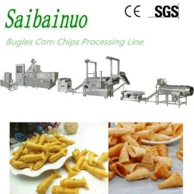 Frying Wheat Flour Snack Food Production Line Corn Doritos Tortilla Chips Processing Maker ...