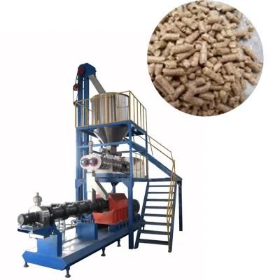 Extruder Floating Fish Feed Processing Line