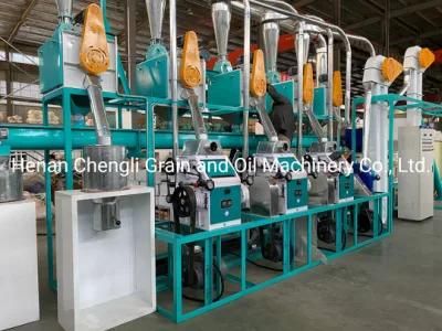 20-30ton Maize Corn Flour Milling Machine for Sale, Corn Flour Mill Plant Price