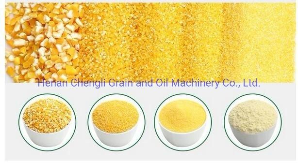 Hot Sale in Africa Make Human Food Maize Corn Grits Making Machine