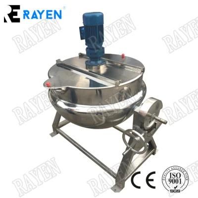 Stainless Steel Jacketed Cooking Kettle Jacketed Kettle for Jam