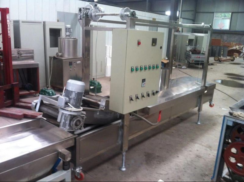 Automatic Good Quality Fryer Machine for Fried Snacks Food Machine Fried Pellet Snacks Extruder Machine Fryer Machine