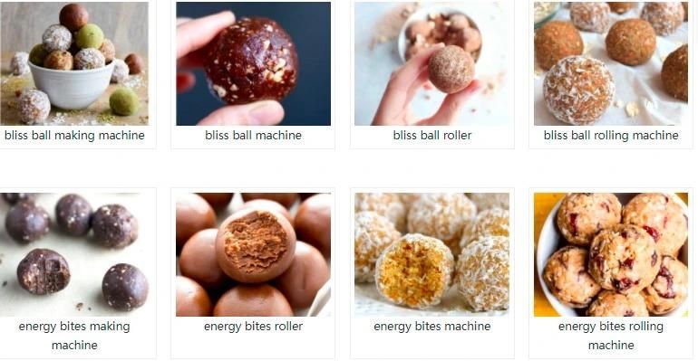 Automatic Two Feeding Hoppers Protein Ball Machine