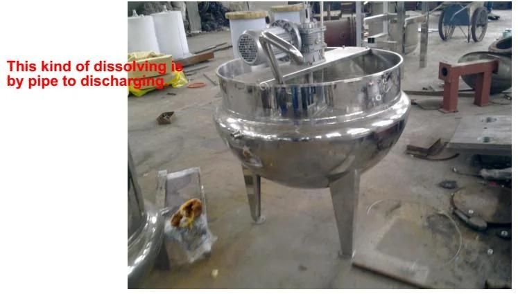 Stainless Steel Tilting Electric Heating Jacketed Kettle Cooker for Food/Beverage/Dairy/Pharmacy Industries
