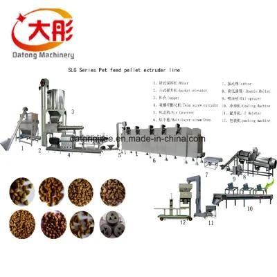 New Design High Capacity Pet Dog Food Processing Line