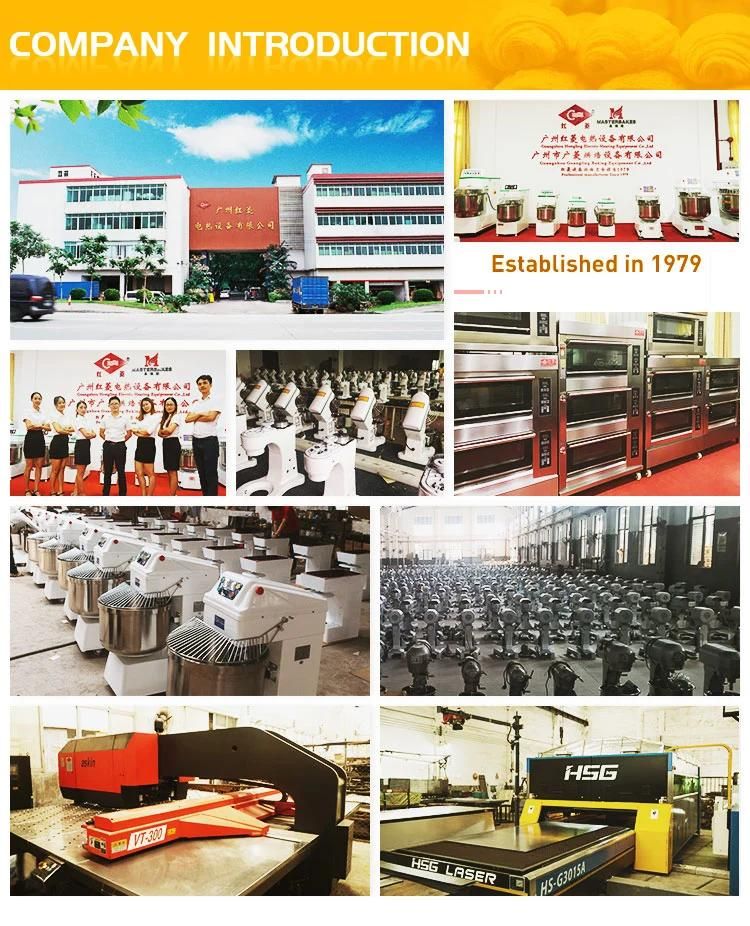 Industrial Bakery Equipment 2-Trolley 64-Tray Gas Rotary Oven/Rotary Convection Oven
