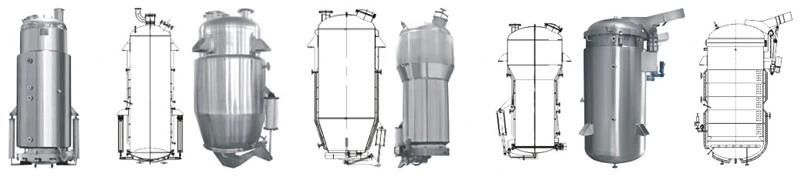 Stainless Steel Multi Functional Extracting Tank Reacting Vessel