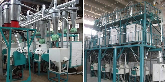 New Type Electric Grain Mill for Wheat Flour Milling (40t)