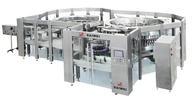 Automatic Bottled Pure Water Filling Machine / Production Line