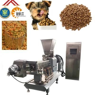 Dog Cat Fish Shrimp Bird Pet Snack Food Extruder Plant Production Line Equipment Machine ...