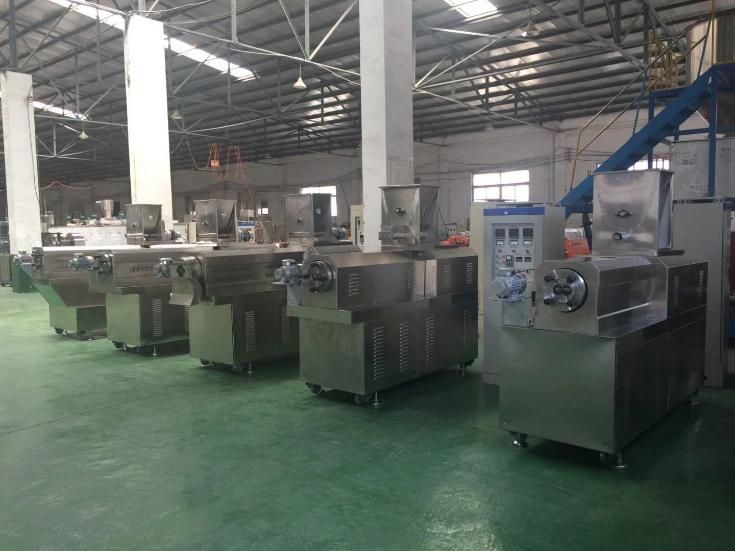 Cereal Puffed Food Popcorn Snacks Extruding Processing Machine Line