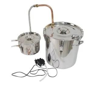 30L Stainless Steel Moonshine Alcohol Distill Machine with Water Pump