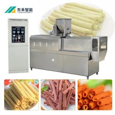 2021 Industrial Automatic Baked Fried Cheetos Kurkure Nik Naks Corn Curls Machine ...