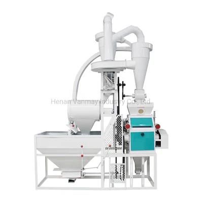 Home Small Scale Corn Maize Flour Milling Machine Wheat Flour Mill