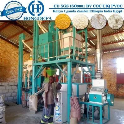 Small Scale Maize Milling Machine for Maize Mill