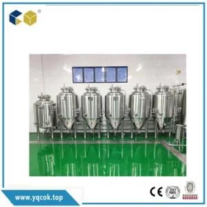 500L Electric Heating Brew System Brewery Equipment Beer Fermenting Turnkey Plant for Bar